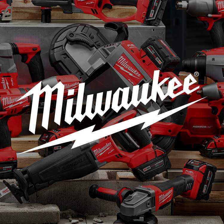 Shop Milwaukee at Gladieux Do it Best Home Center. Milwaukee Power Tools with Milwaukee logo.